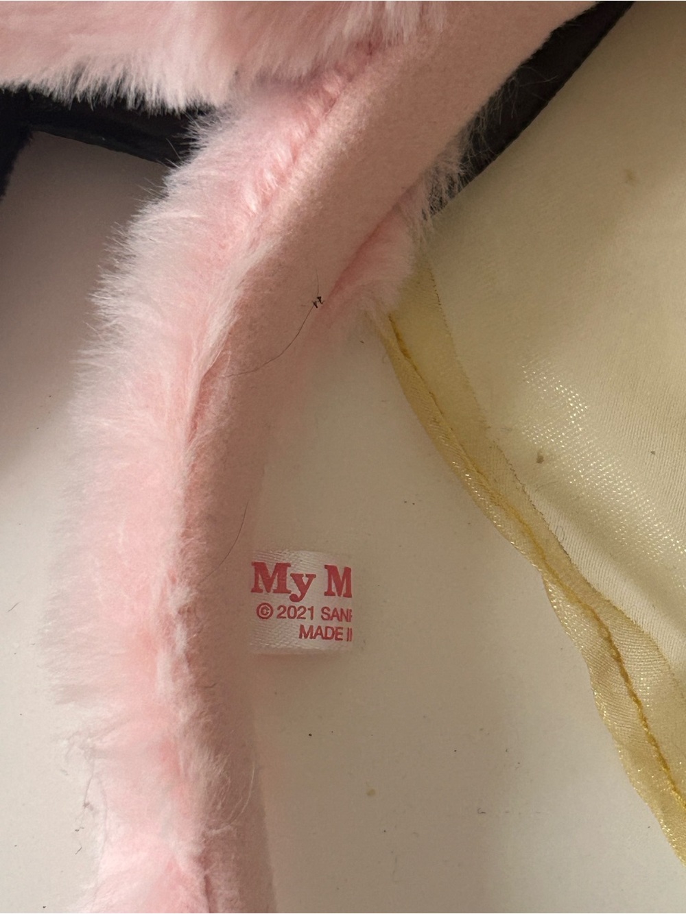 Disney Plush Ear Headband Set in Pink, White, Black, Gold, Brown - Picture 7 of 9